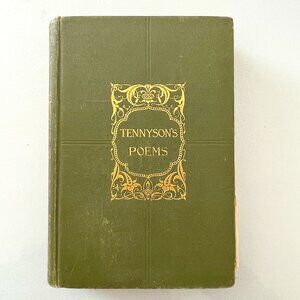 Tennyson's Poems Copyright 1885 Thomas Y Crowell
